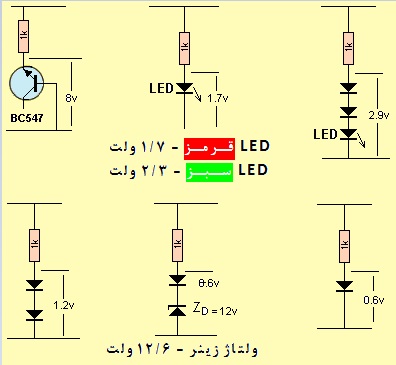 چگونه دیود زینر با ولتاژ و توان دلخواه بسازیم Zener-2